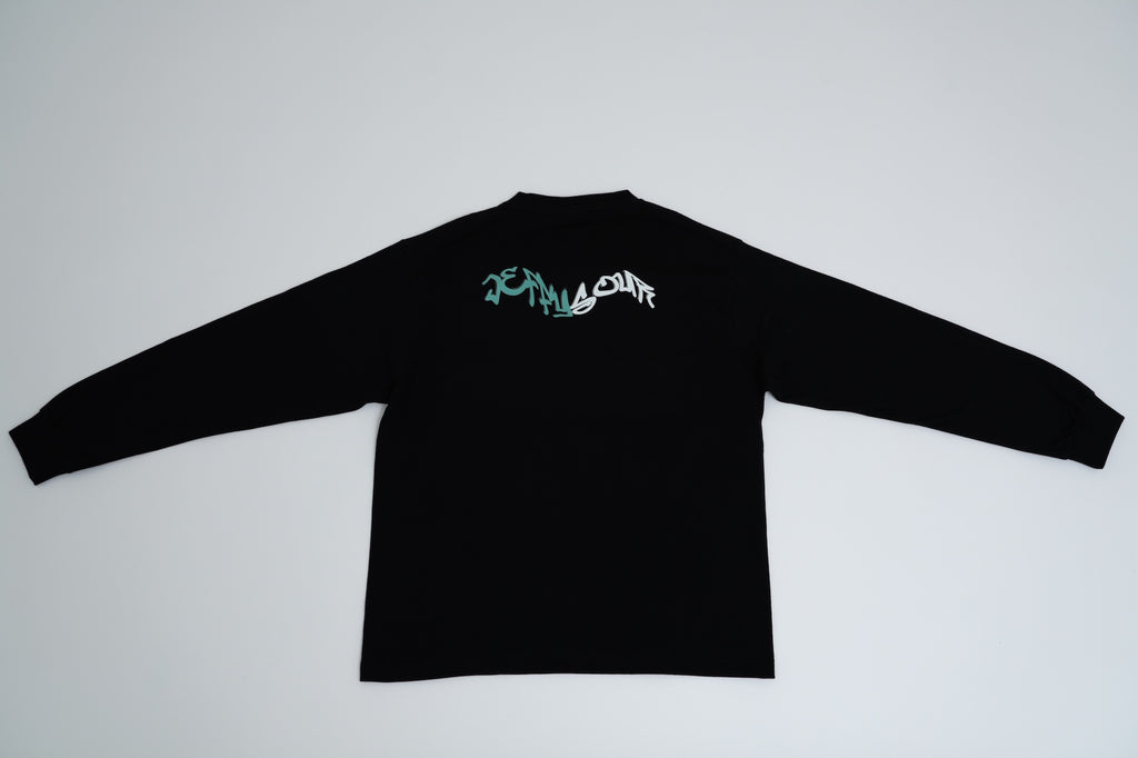 JSR-2521 Long sleeve T-shirt　Black