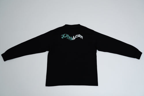 JSR-2521 Long sleeve T-shirt　Black