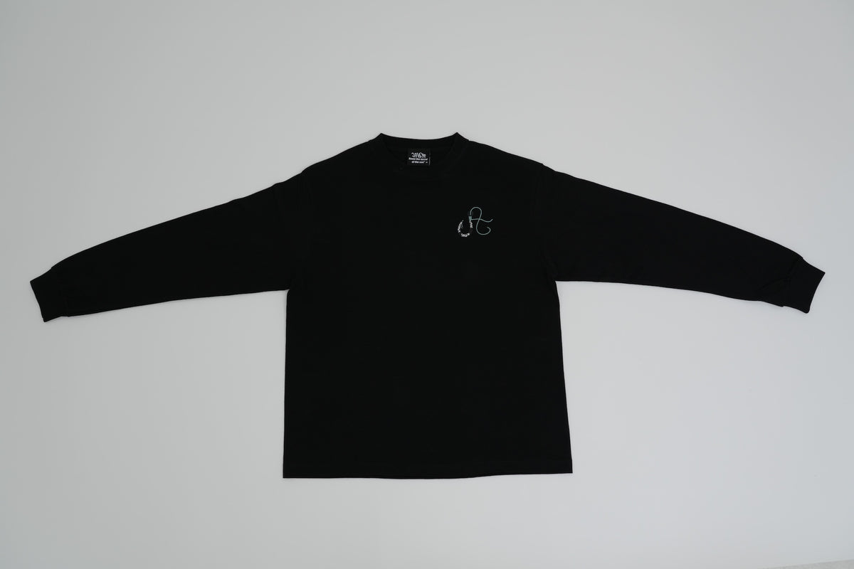 JSR-2521 Long sleeve T-shirt　Black