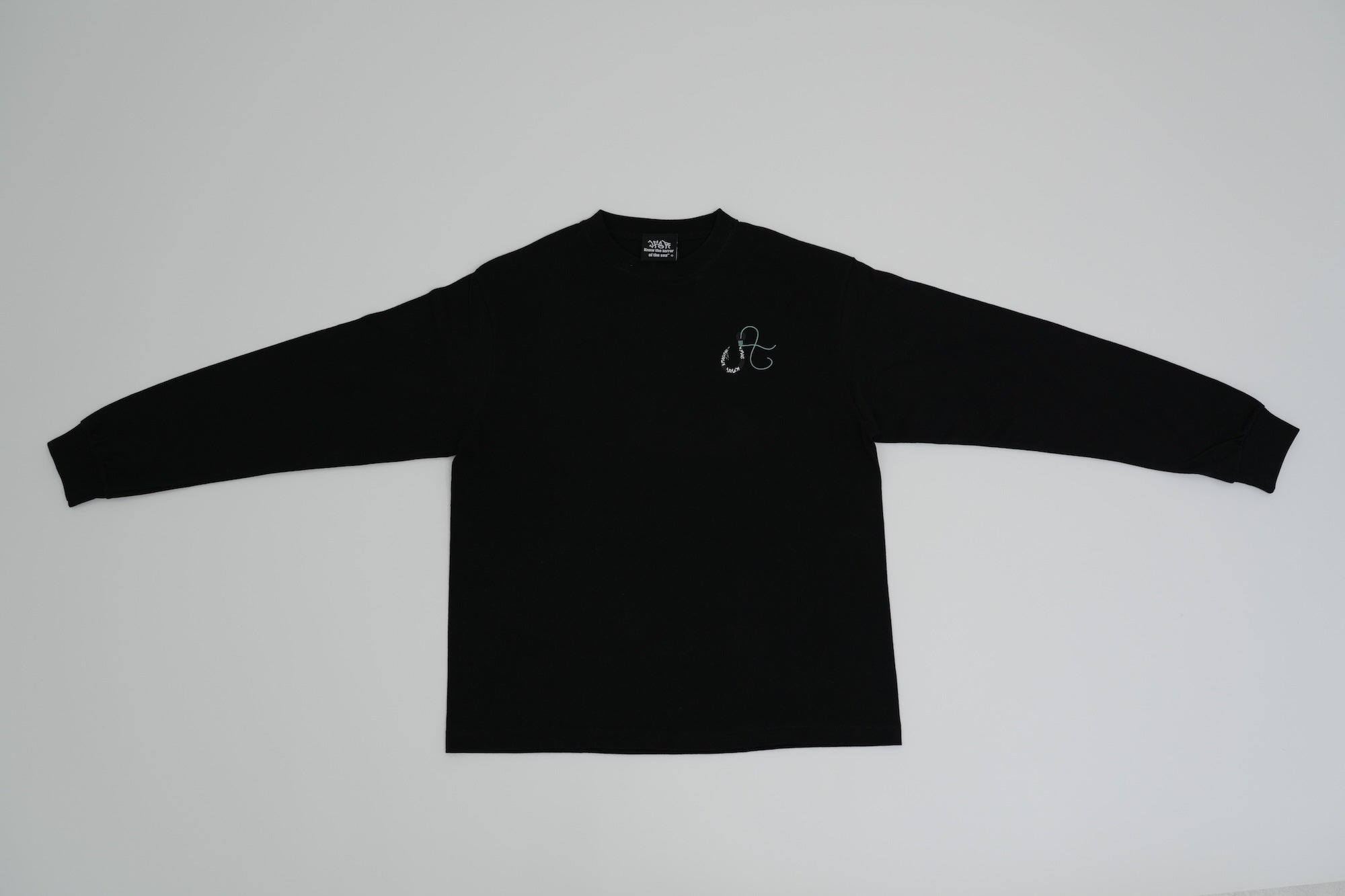 JSR-2521 Long sleeve T-shirt　Black